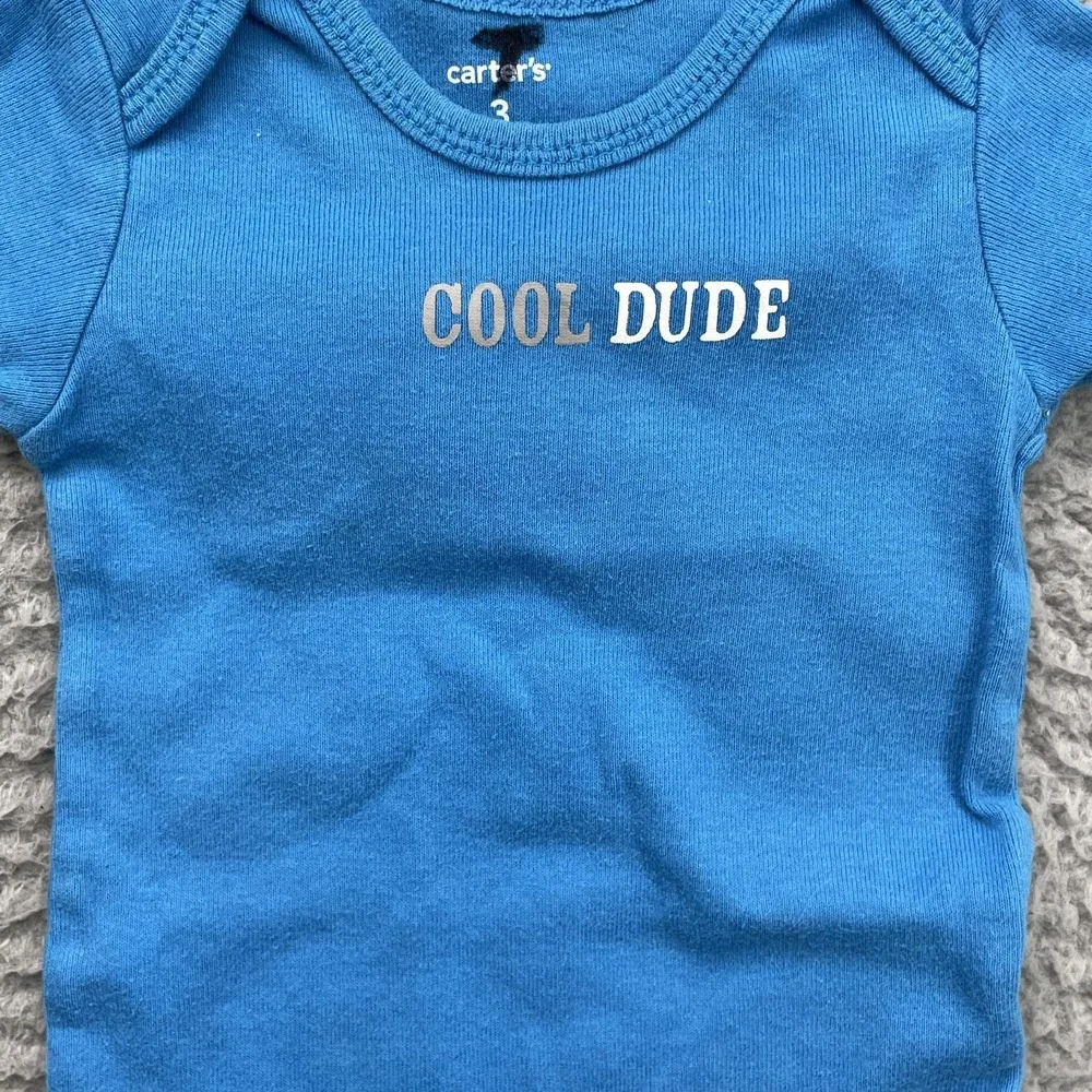 Carters Mix Brands One Piece  LOT (14) Baby Boys 3-6 M Mix‎ Brand Bodysuit Sleep
